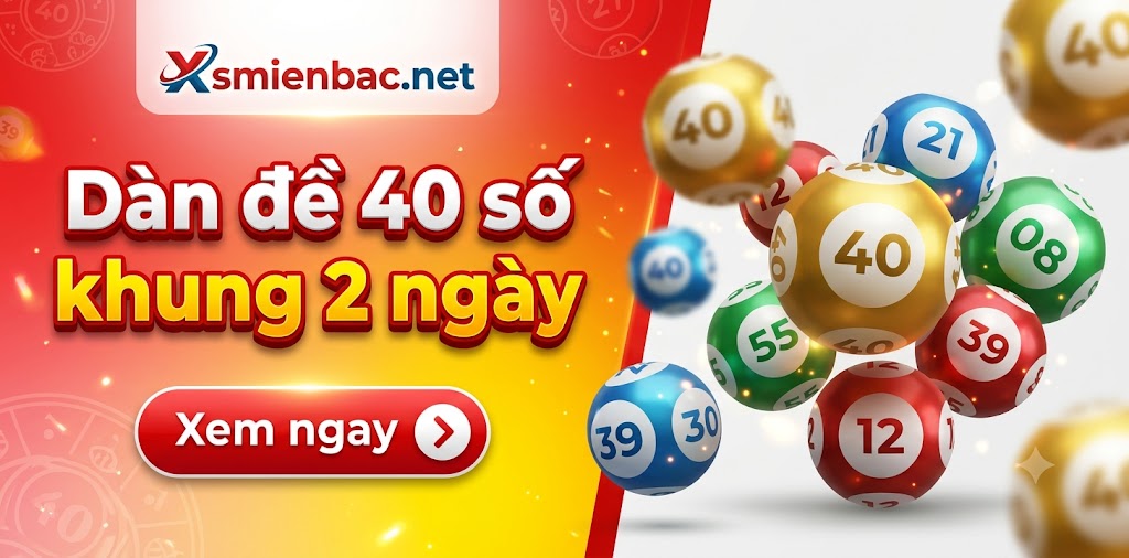 dàn de 40 số khung 2 ngày